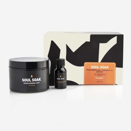 Soul Soak Bath Set | Epsom Mineral Salt + Essential Oil